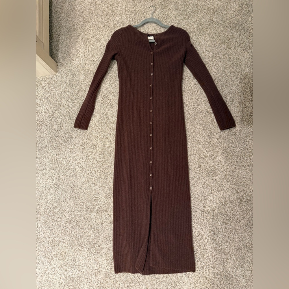 Espresso Brown Abercrombie Sweater Dress